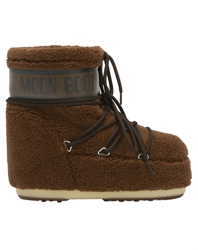 Moon boot - Icon Low Fleece Støvle - Brown